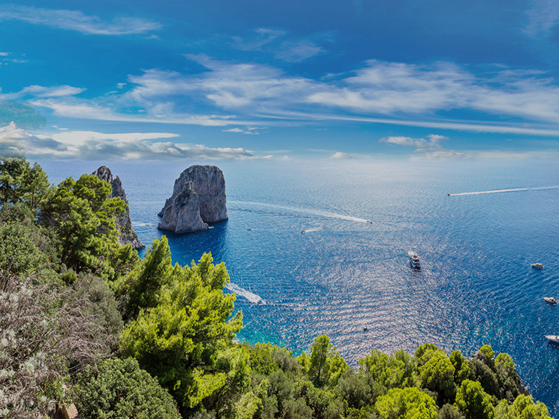 Capri boat rentals
