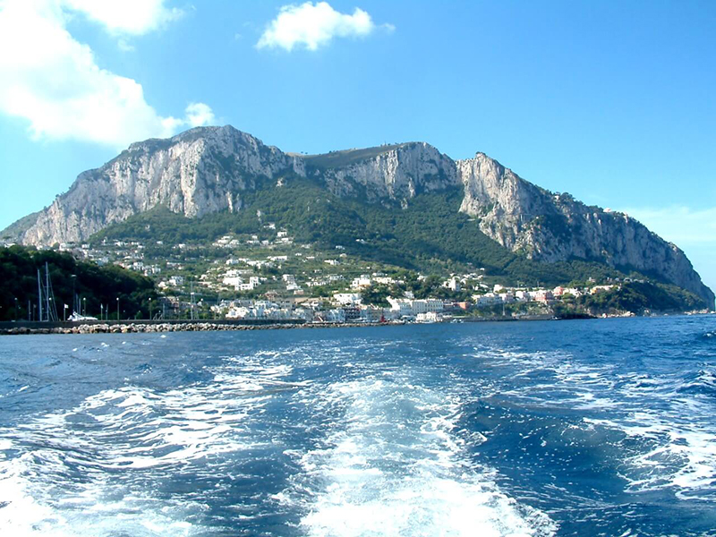Private boat experience from naples to capri