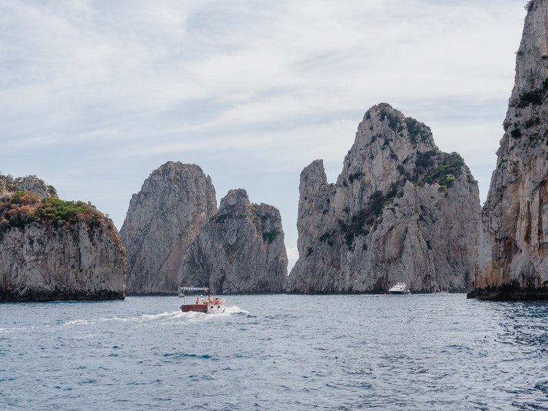 Capri tours from naples with private boat