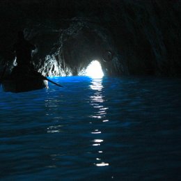 Capri boat trip blue grotto