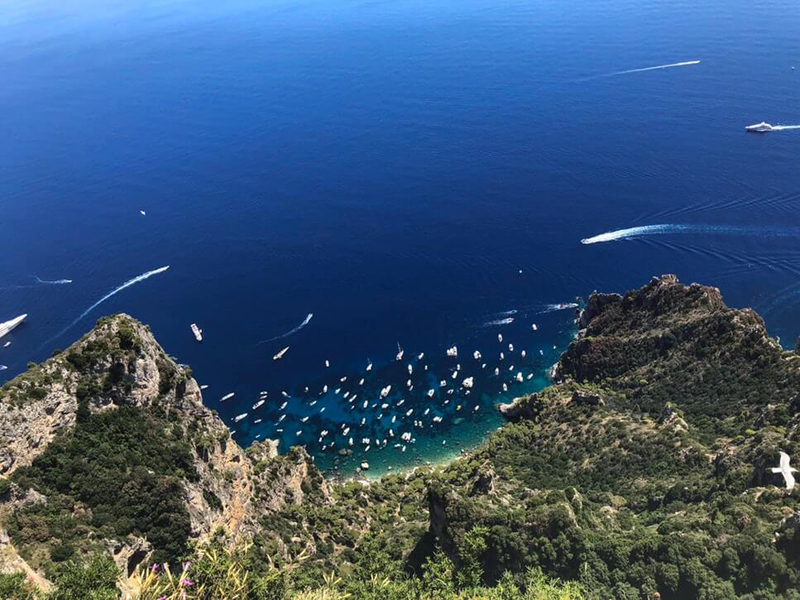 Boat excursions to capri positano and li galli