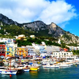 How to get from a cruise ship from naples to capri