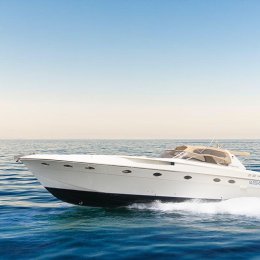 Motorboat in capri