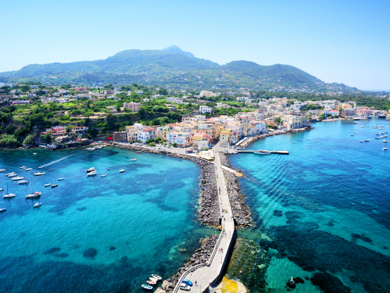Winter in ischia